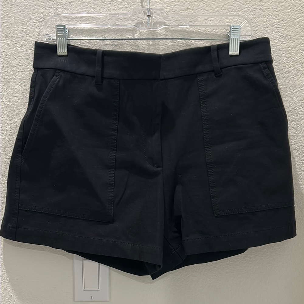Ann Taylor Black Cargo Shorts from Spring 2020 collection